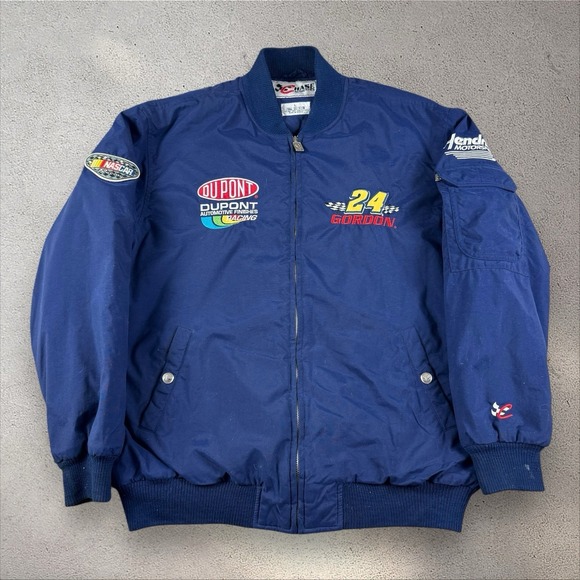 VTG Chase Authentic Jeff Gordon Hendrick Motorsports DuPont Large Blue Jacket